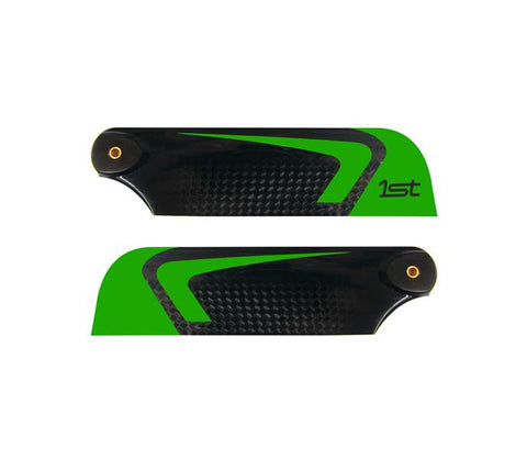 1st Tail Blades CFK 105mm CP (GREEN)