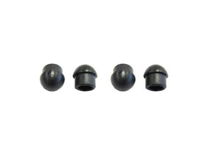 Skid tube end caps