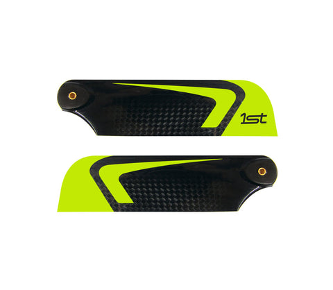 1st Tail Blades CFK 105mm CP (Yellow)