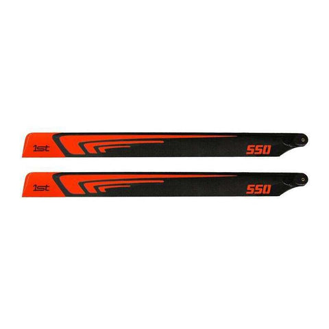 1st Main Blades CFK 550mm FBL (Orange)