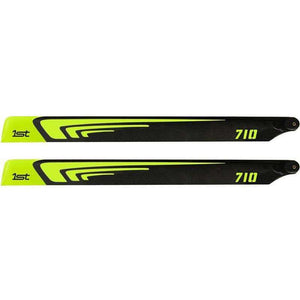 1st rotor blades CFK 710mm FBL (Yellow)