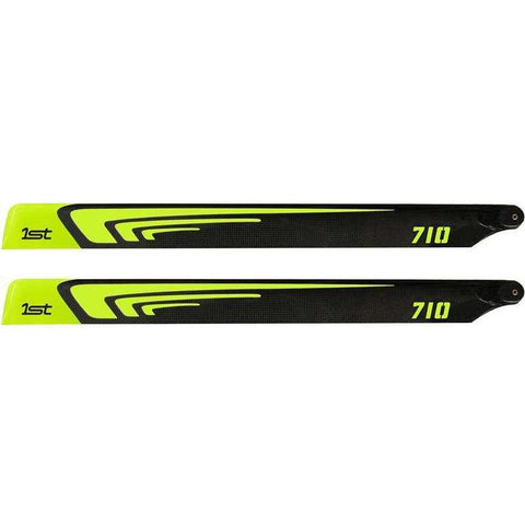 1st rotor blades CFK 710mm FBL (Yellow)