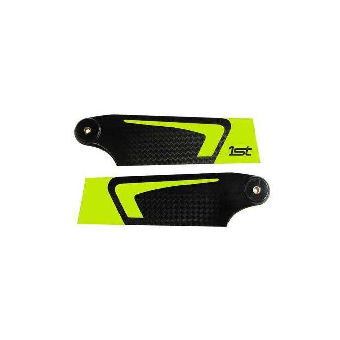 1st Tail Blades CFK 90mm (YELLOW)