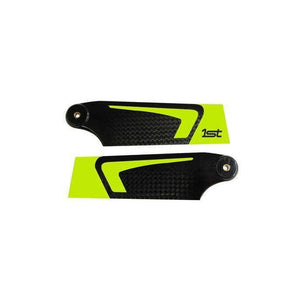1st Tail Blades CFK 90mm (YELLOW)