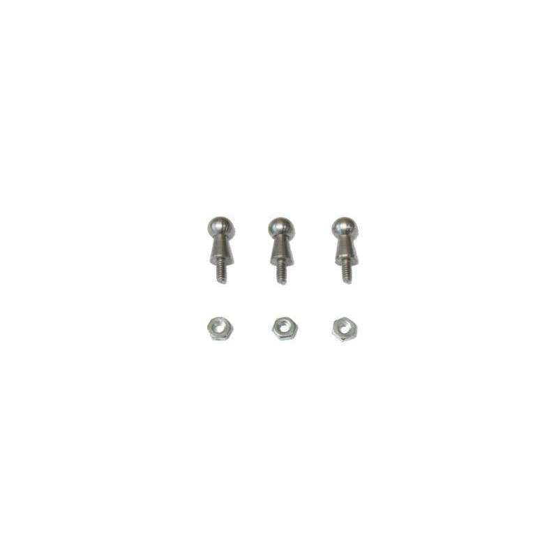 Linkage Ball M2x6.2 with Nut M2
